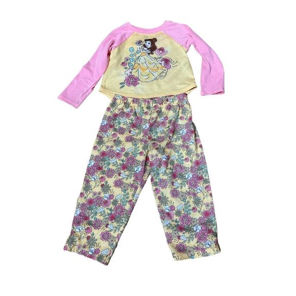 Disney Princess Belle Pajama Set Size 3 Long Sleeve - Picture 1 of 7